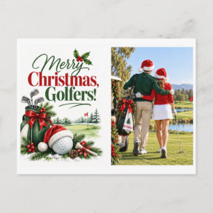 Golf Erstelle Dein eigenes Foto Frohe Weihnachten