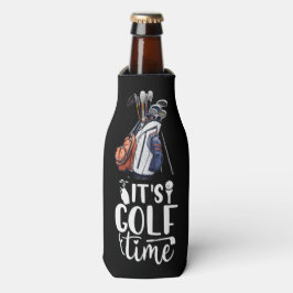 Golf es ist Golfzeit für Golfer Flaschenkühler