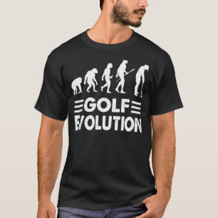 Golf Evolution Man Golf for Men Women Spaß T-Shirt