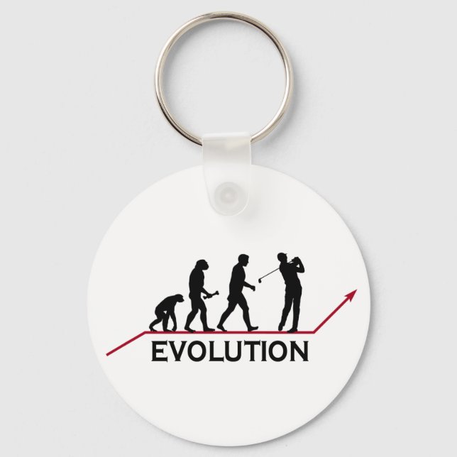 Golf-Evolution Schlüsselanhänger (Vorderseite)