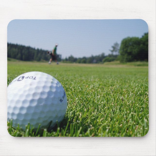 Golf-Fahrrinnen-Mausunterlage Mousepad (Vorne)