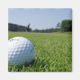 Golf-Fahrrinnen-Quadrat-Magnet Magnet