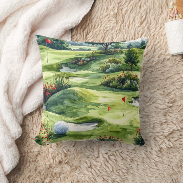 Golf Fairway Kissen (Decke)