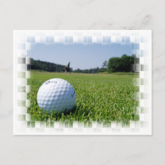 Golf Fairway Postkarte