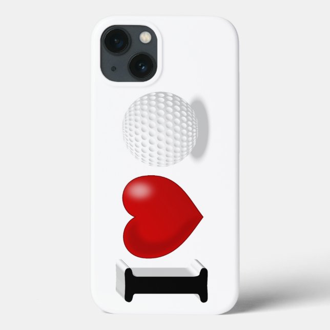 Golf-Fan  Case-Mate iPhone Hülle (Rückseite)