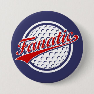 Golf-Fanatiker Button