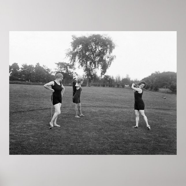 Golf Fashion der 1920er Jahre Poster (Vorne)