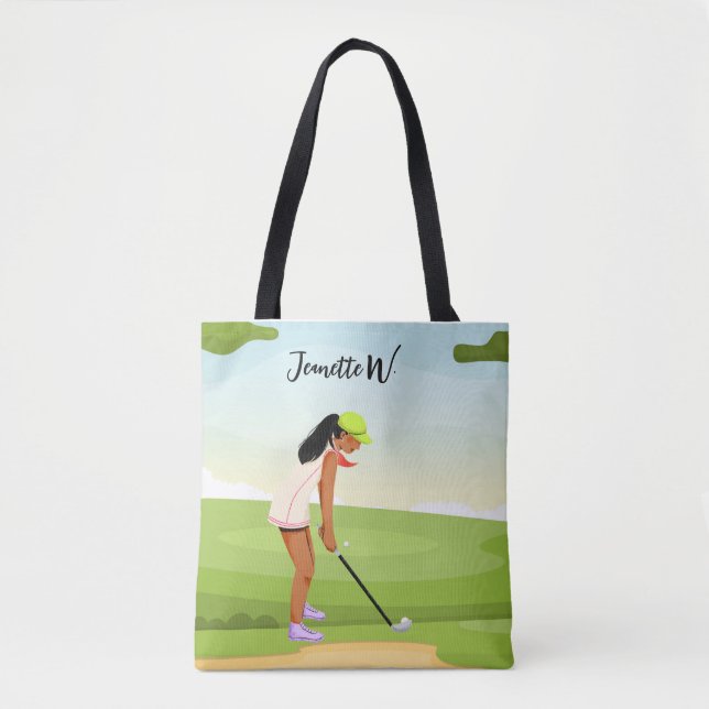 Golf Femmes golfer Sac fourre-tout de week-end élé (Devant)