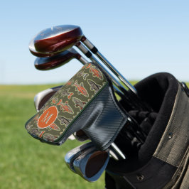 Golf & Fishing Bachforelle Orange Gran Green Headcover