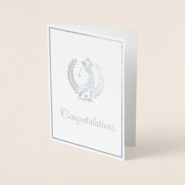 Golf Folienkarte (Vorderseite)