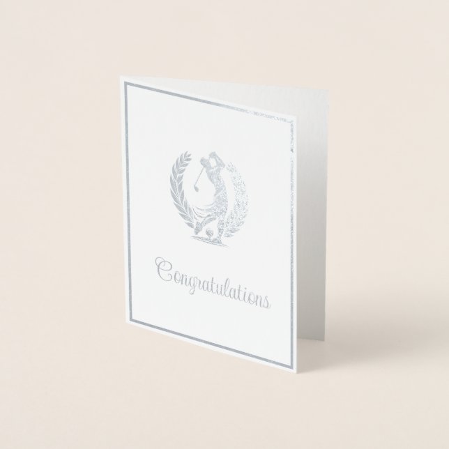 Golf Folienkarte (Vorderseite)