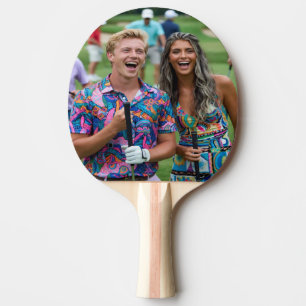 Golf-Foto anpassen personalisieren Tischtennis Schläger