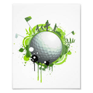 Golf Fotodruck