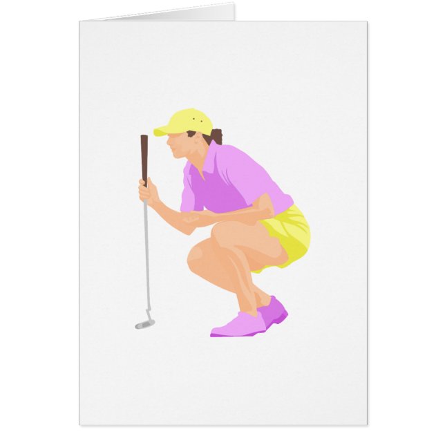 Golf-Frauen-Logo (Vorne)