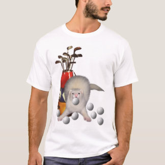 Golf-Frettchen T-Shirt