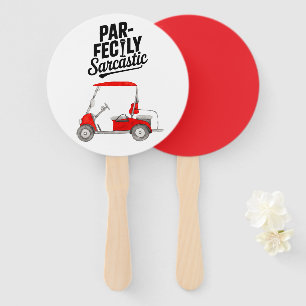 Golf Funny Sprichwort Golfspielen für Golfer Fächer