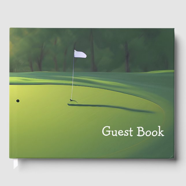 Golf Gästebuch (Vorderseite)