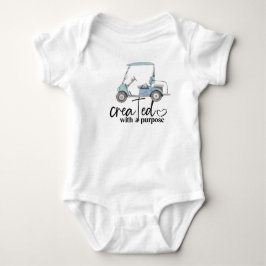 Golf Geschenk für Babydusche Golfer Golf Baby B Strampler