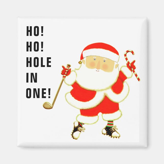 Golf-Geschenk zum Einstecken Magnet (Vorne)