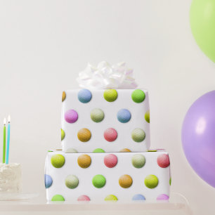Golf Geschenkpapier