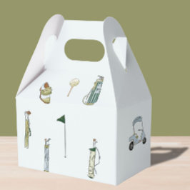 Golf Geschenkschachtel