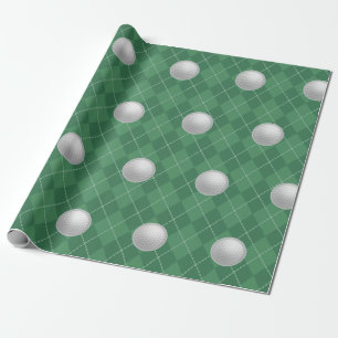 Golf-Geschenkverpackungspapier Geschenkpapier