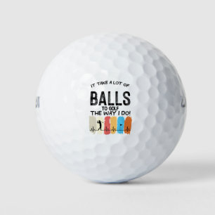 Golf, Golf macht viel Spaß beim Golf. Golfball