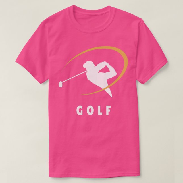 Golf Golf Swing Golfer Golfspielen T-Shirt (Design vorne)