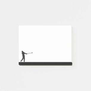 Golf Golfer Golf Sport Silhouette Post-it Klebezettel