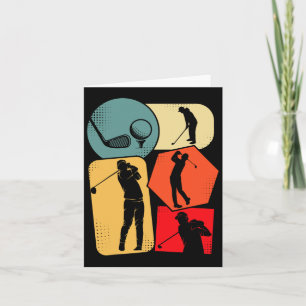 Golf Golfer Kinder Jungen Herren Golfspielen 1 Karte