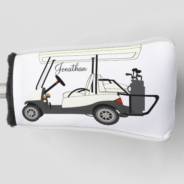 Golf Golfer Personalisiert Putter Kopfabdeckungen Headcover (Vorderseite)