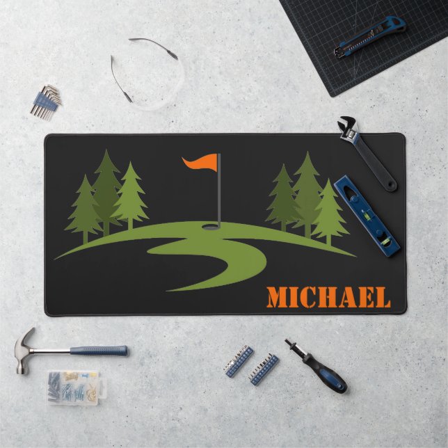 Golf Green Schreibtischunterlage (Arbeitsplatz)