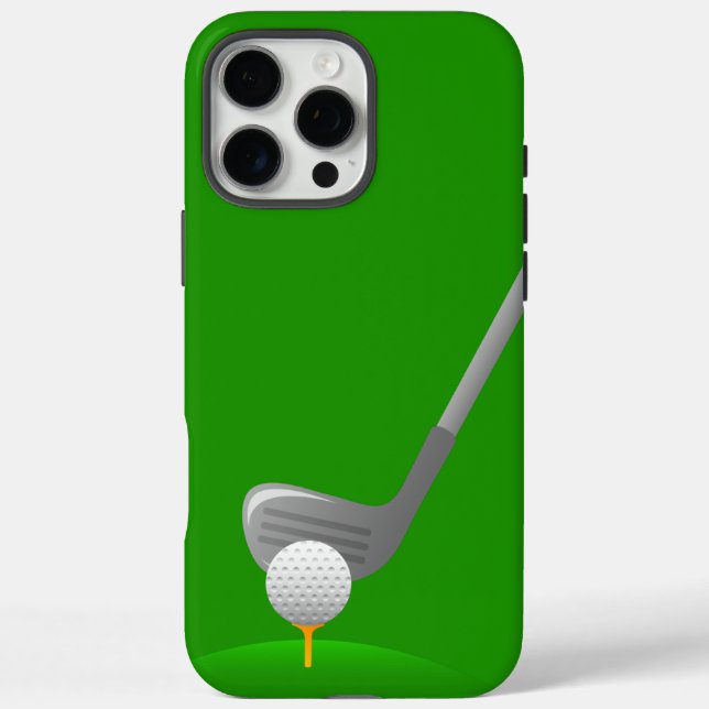 Golf Grün  iPhone 16 Pro Max Hülle (Rückseite)