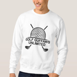 Golf Guffaws Unbegrenzter Funny Crosss Clubs Golf Besticktes Sweatshirt