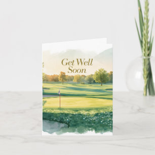 Golf Gute Besserung Golfer