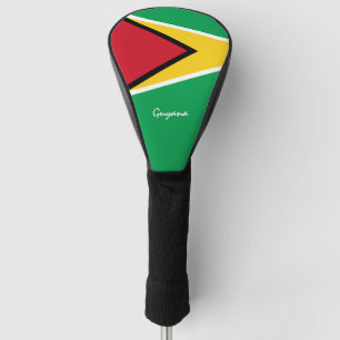 Golf Guyana & Guyana Flagge / Golf Clubs Abdeckung Headcover