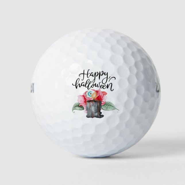 Golf Happy Halloween Golfball (Vorderseite)