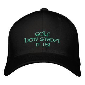 GOLF HAT BESTICKTE KAPPE