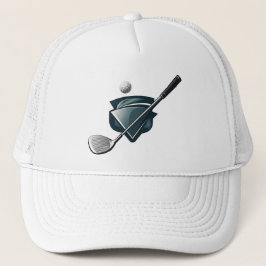 Golf Hat (Der Ball und der Stick) Truckerkappe