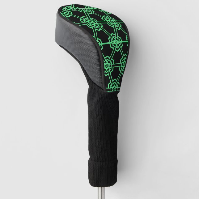 Golf Hauptc$abdeckung-formen des Grüns auf Golf Headcover (angewinkelt)