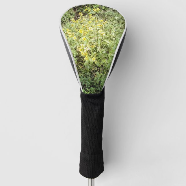 Golf Head Cover - April Duschen Mai Blume Golf Headcover (Vorderseite)