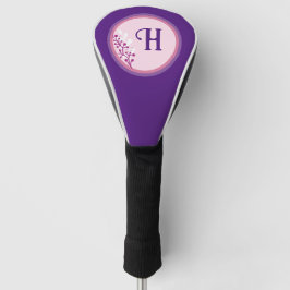 Golf Head Cover - Fügen Sie Ihre erste - Lila Headcover