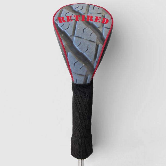 Golf Head Cover für LKW-Reifen Golf Headcover (Vorderseite)