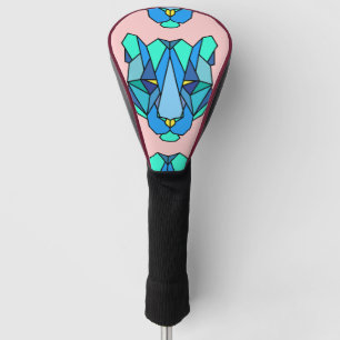 Golf Head Cover - Mehrfarben - Löwe Headcover