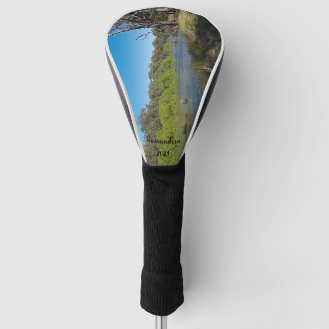 Golf Head Cover Narrandera Rocky Waterhole Golf Headcover (Vorderseite)