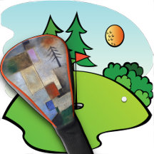 GOLF HEAD COVER - "Small Fir" von Paul Klee