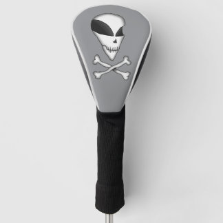 Golf Head Covers - Bereich 51 Alien Cartoon Golf Headcover