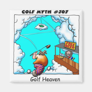Golf Heaven Magnet
