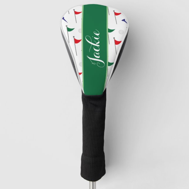 Golf Hintergrund Golf Headcover (Vorderseite)