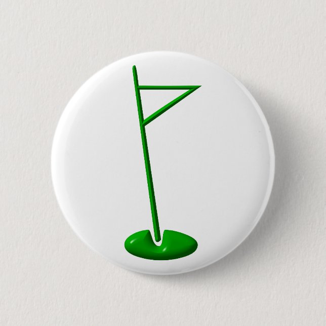 Golf Hole Marker Button (Vorderseite)